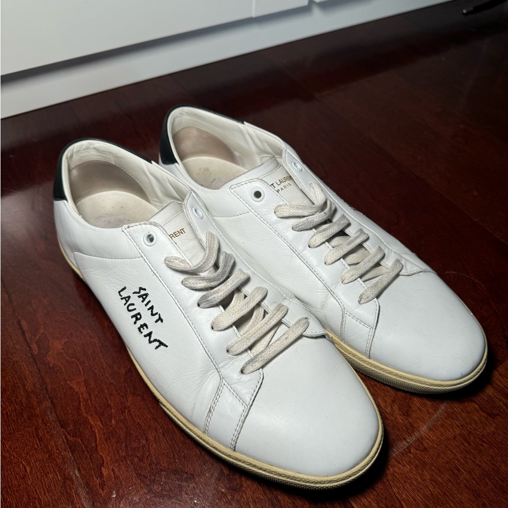 Saint Laurent White Men's Sneakers size 44